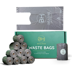 150 Ultra Strong Dog Poo Bags With Tie Handles