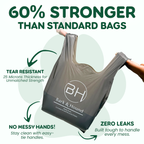 150 Ultra Strong Dog Poo Bags With Tie Handles