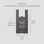 150 Ultra Strong Dog Poo Bags With Tie Handles